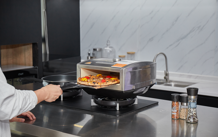 Propane Burner Cube Stove Pizza Oven Portable Multi-Fuel Pizza