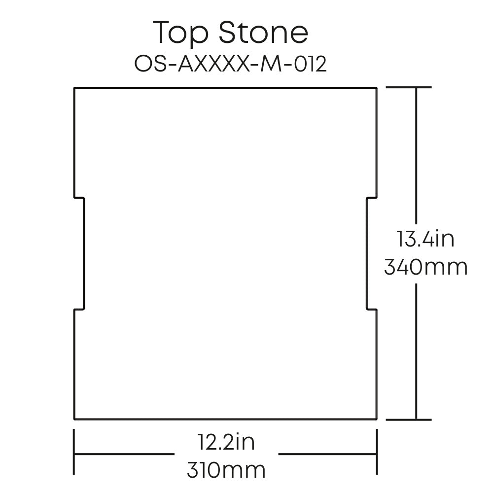 Stove Top Pizza Oven Box Series Complete Stone Assembly