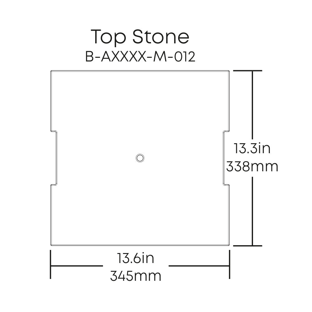 Basic Series Complete Stone Assembly